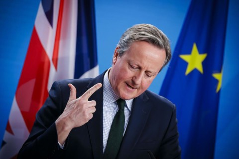 David Cameron, Foreign Secretary of Great Britain and Northern Ireland. Berlin, 07.03.2024.