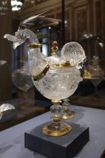 Large centrepiece in the shape of a heron, Kunstkammer, Kunsthistorisches Museum Vienna (KHM),