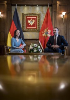 Annalena Baerbock (Alliance 90/The Greens), Federal Foreign Minister, photographed during her visit