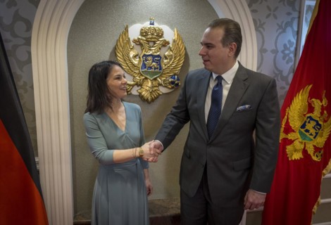 Annalena Baerbock (Alliance 90/The Greens), Federal Foreign Minister, photographed during her visit