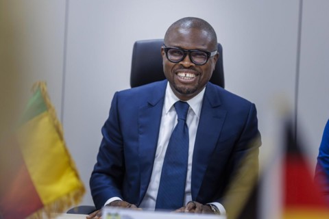 Romuald Wadagni, Minister of Finance and Economy, Cotonou, 6 March 2024.photographed on behalf of