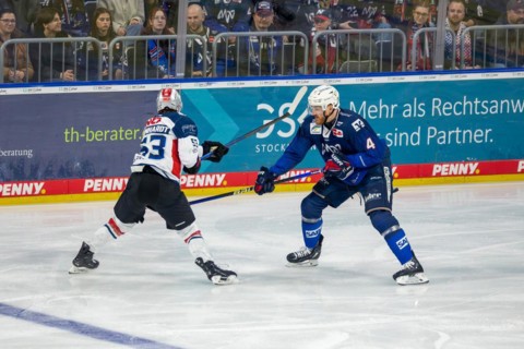 10.03.2024, DEL, German Ice Hockey League season 2023/24, 1st playoff round (pre-playoffs) : Adler
