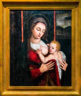 Our Lady of the Milk, 16th century, Museo Cristiano with masterpieces of Lombard sculpture,