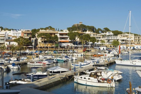 Harbour, Cala Rajada, Majorca, Balearic Islands, Spain, Europe