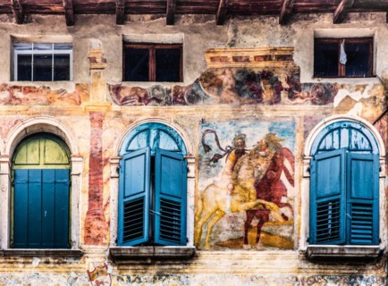 Corso Vittorio Emanuele II, old town centre with magnificent aristocratic palaces and