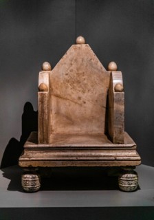 Patriarch's chair from the XI century, Museo Cristiano with masterpieces of Lombard sculpture,