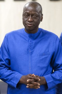 Ousmane Diagana, Vice-President of the World Bank Group, Cotonou, 6 March 2024.photographed on