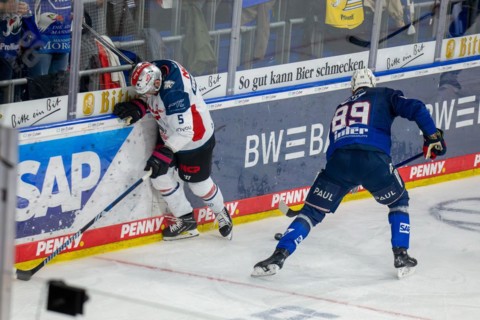 10.03.2024, DEL, German Ice Hockey League season 2023/24, 1st playoff round (pre-playoffs) : Adler