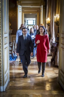 Annalena Baerbock (Alliance 90/The Greens), Federal Foreign Minister, photographed during her visit