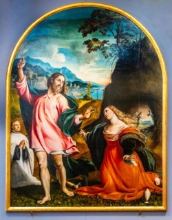 Apparition of Christ to Magdalena, 1532, Museo Cristiano with masterpieces of Lombard sculpture,