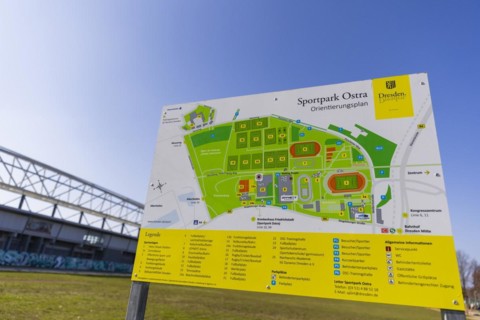 Sportpark Ostra (also known as Sportpark Ostragehege) is an area with sports facilities in the