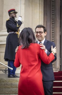 Annalena Baerbock (Alliance 90/The Greens), Federal Foreign Minister, photographed during her visit