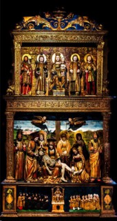 Wood carving with gilded wood, 1509, Giovanni Mioni, Museo Civico d'Arte, Palzuo Ricchieri,