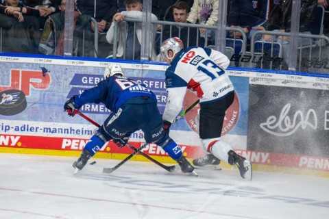 10.03.2024, DEL, German Ice Hockey League season 2023/24, 1st playoff round (pre-playoffs) : Adler
