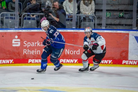 10.03.2024, DEL, German Ice Hockey League season 2023/24, 1st playoff round (pre-playoffs) : Adler
