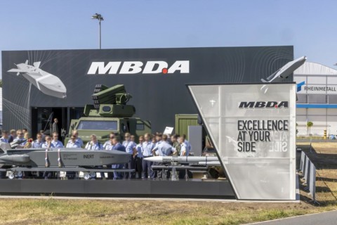 Taurus weapon system, air-to-ground cruise missile of the Bundeswehr, version KEPD-350 with tandem