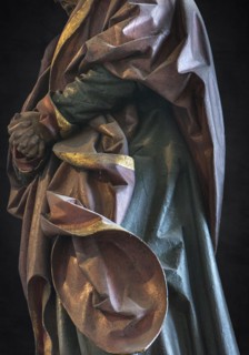 St John, figure of the crucifixion group by Veit Wirsberger around 1509, St Clare's Church,