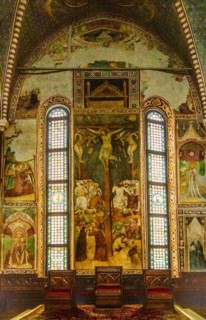 Frescoes with scenes from the Old and New Testament, Duomo di Santa Maria Maggiore, 13th century,
