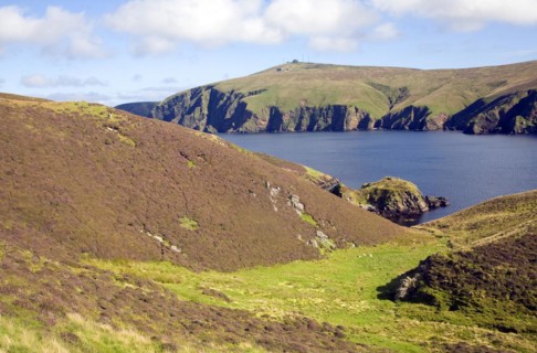 Saxa Vord former military site, Unst, Shetland Islands, Scotland, United Kingdom, Europe