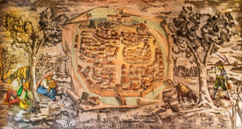 Ancient Spilimbergo, mosaic school that produces mosaic masters, Spilimbergo, city of mosaic art,