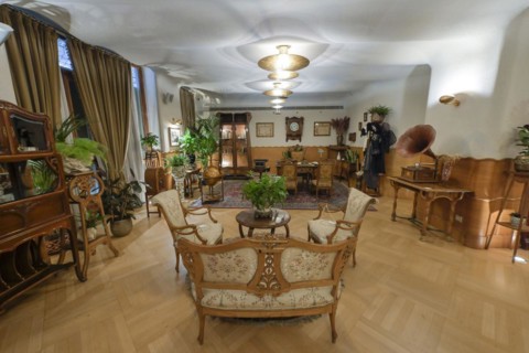 Private residence of the Batllo family, Casa Batllo, apartment building by Antoni Gaudi, Passeig de