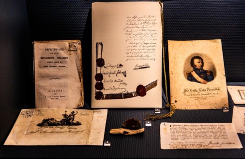 The French in Friuli, 1797, Museum of the Risorgimento on regional history, Castello di Udine, seat