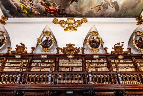 Library, Palazzo Patriarcale, Dioezesan Museum with the Tiepolo Galleries, 16th century, Udine,