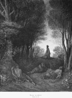 Jesus in prayer, Matthew Evengelium, chapter 26, forest, Peter, two sons, Zebedee, men, light, New