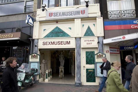 Sex museum, Amsterdam, Netherlands