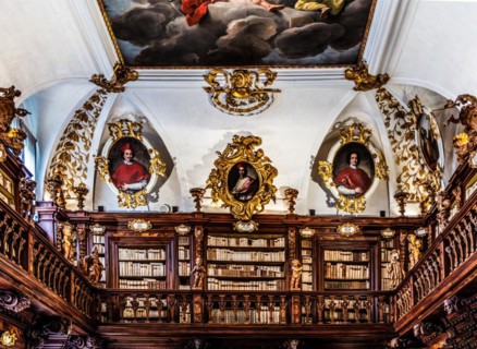 Library, Palazzo Patriarcale, Dioezesan Museum with the Tiepolo Galleries, 16th century, Udine,