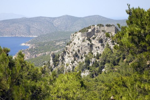 Kastrou Monolithos, Rhodes, Greece, Europe
