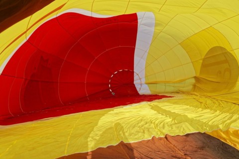 Hot-air balloons, Ballooning Festival, Saint-Jean-sur-Richelieu, Quebec Province, Canada, North