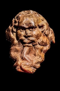 Amber jewellery objects, Archaeological Museum, Castello di Udine, seat of the State Museums,