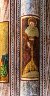 Frescoes with scenes from the Old and New Testament, Duomo di Santa Maria Maggiore, 13th century,
