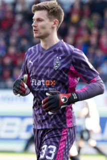 Football match, Moritz NICOLAS Borussia Moenchengladbach portrait, Voith-Arena football stadium,