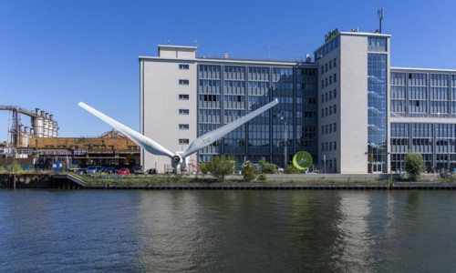 Industrial and factory site on the Spree, luminaire factory, Berlin-Oberschoeneweide, Berlin,