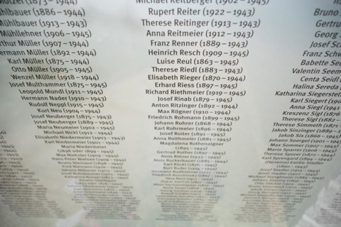 Mainkofen, Lower Bavaria, Germany, March 15th 2024, Memorial to the victims of Nazi persecution on