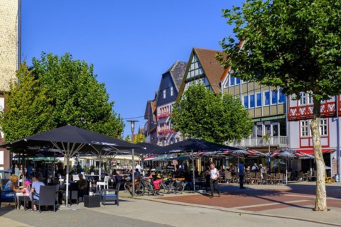 Linggplatz, Bad Hersfeld, Hesse, Germany, Europe