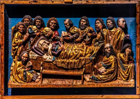 Burial of the Virgin Mary, 15th century, Palazzo Patriarcale, Dioezesan Museum with the Tiepolo