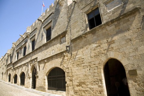 Ippoton, Street of the Knights, Old town, Rhodes, Greece, Europe