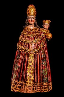 Madonna of Loreto, workshop of Slavia Friulana, 17th century, Palazzo Patriarcale, Dioezesan Museum