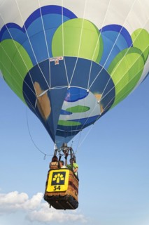 Hot-air balloons, Ballooning Festival, Saint-Jean-sur-Richelieu, Quebec Province, Canada, North