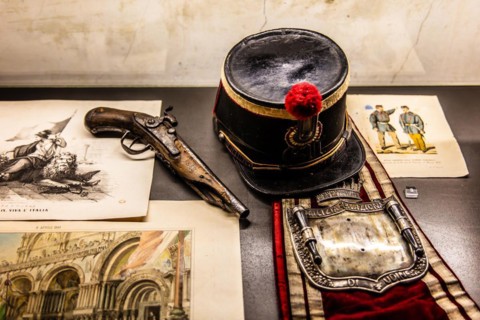 The French in Friuli, 1797, Museum of the Risorgimento on regional history, Castello di Udine, seat