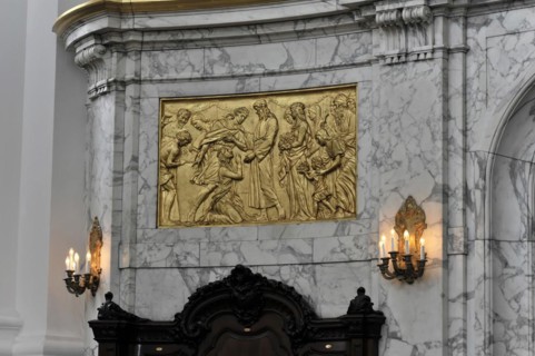 Michaeliskirche, Michel, baroque church St. Michaelis, first start of construction 1647- 1750,