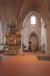Altar of All Saints and funerary altar of Archbishop Lothar von Metternich in UNESCO St Peter's