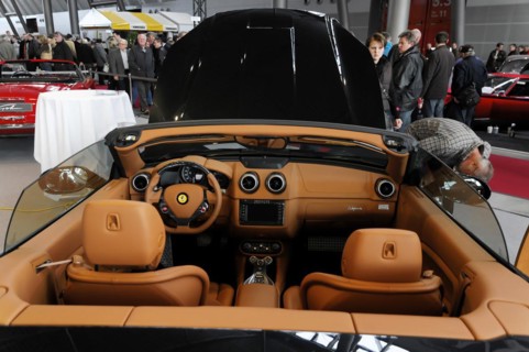 RETRO CLASSICS 2010, Stuttgart Messe, Stuttgart, Baden-Wuerttemberg, Germany, Europe, Ferrari,