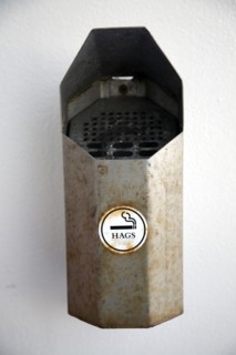Hags wall mounted smoking ashtray Holland