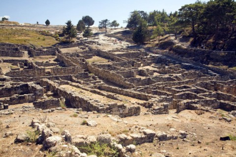 Ancient Kamiros, Rhodes, Greece, Europe