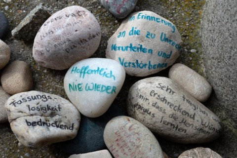 Memorial in Mainkofen for the 1300 patients of the Mainkofen District Hospital who were murdered
