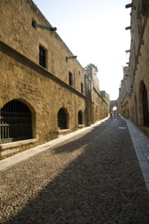 Ippoton, Street of the Knights, Old town, Rhodes, Greece, Europe